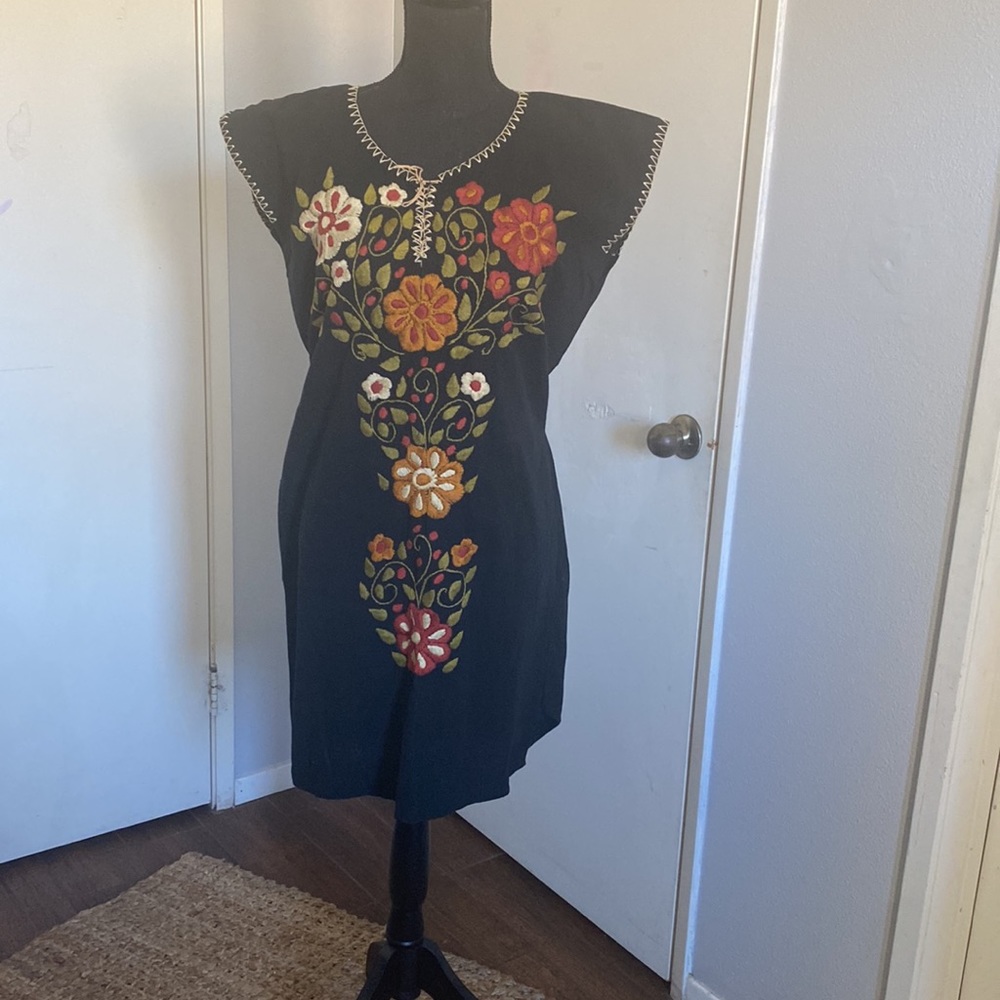 Black Mexican Dress